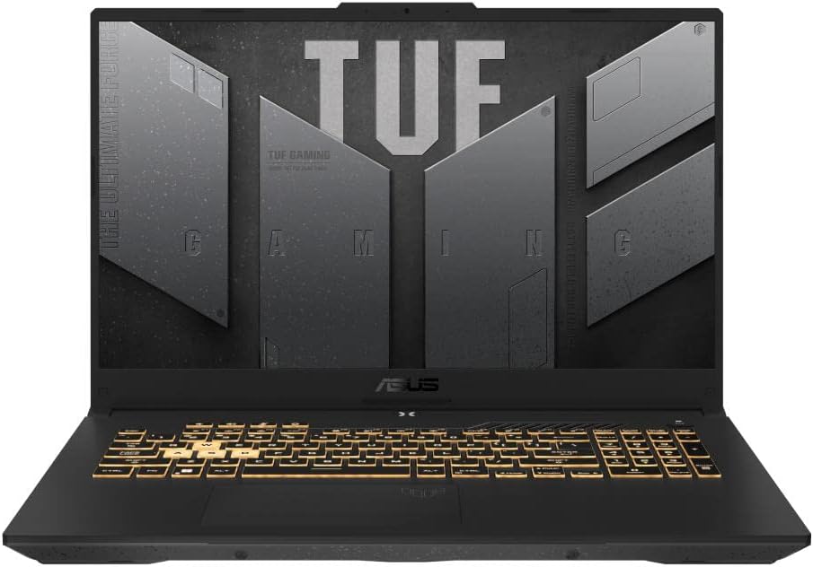 ASUS TUF Gaming A17 (2023) Gaming Laptop, 17.3” FHD 144Hz Display, GeForce RTX 4050, AMD Ryzen 9 7940HS, 16GB DDR5, 1TB PCIe 4.0 SSD, Wi-Fi 6, Windows 11, FA707XU-EH94