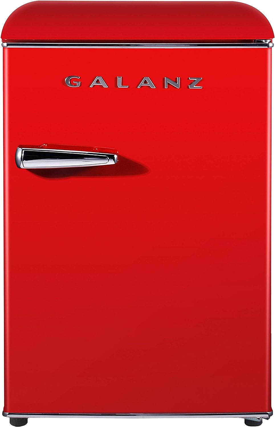 Galanz GLR46TBKER Retro Compact Refrigerator with Freezer Mini Fridge with Dual Door, Adjustable Mechanical Thermostat, 4.6 Cu Ft, Black Galanz GLR46TBKER Retro Compact Refrigerator with Freezer Mini Fridge with Dual Door, Adjustable Mechanical Thermostat, 4.6 Cu Ft, Black