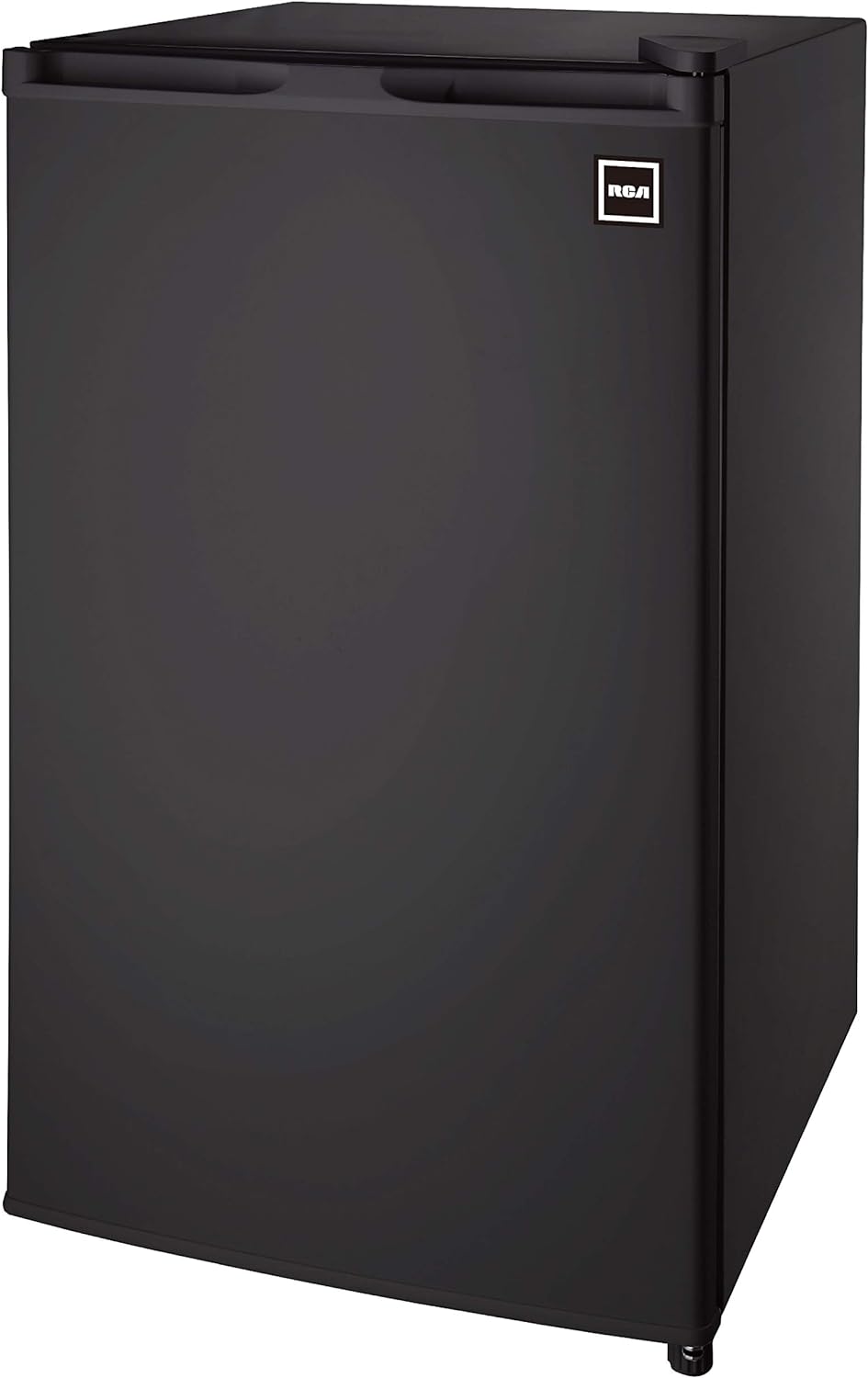 RCA RFR322 Mini Refrigerator, Compact Freezer Compartment, Adjustable Thermostat Control, Reversible Door, Ideal Fridge for Dorm, Office, Apartment, Platinum Stainless, 3.2 Cubic Feet