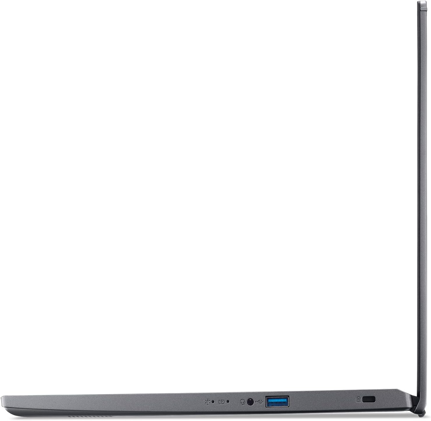 Acer Aspire 1 A115-32-C96U Slim Laptop | 15.6 FHD Display | Intel Celeron N4500 Processor | 4GB DDR4 | 128GB eMMC | WiFi 5 | Microsoft 365 Personal 1-Year Subscription | Windows 11 in S Mode, Silver