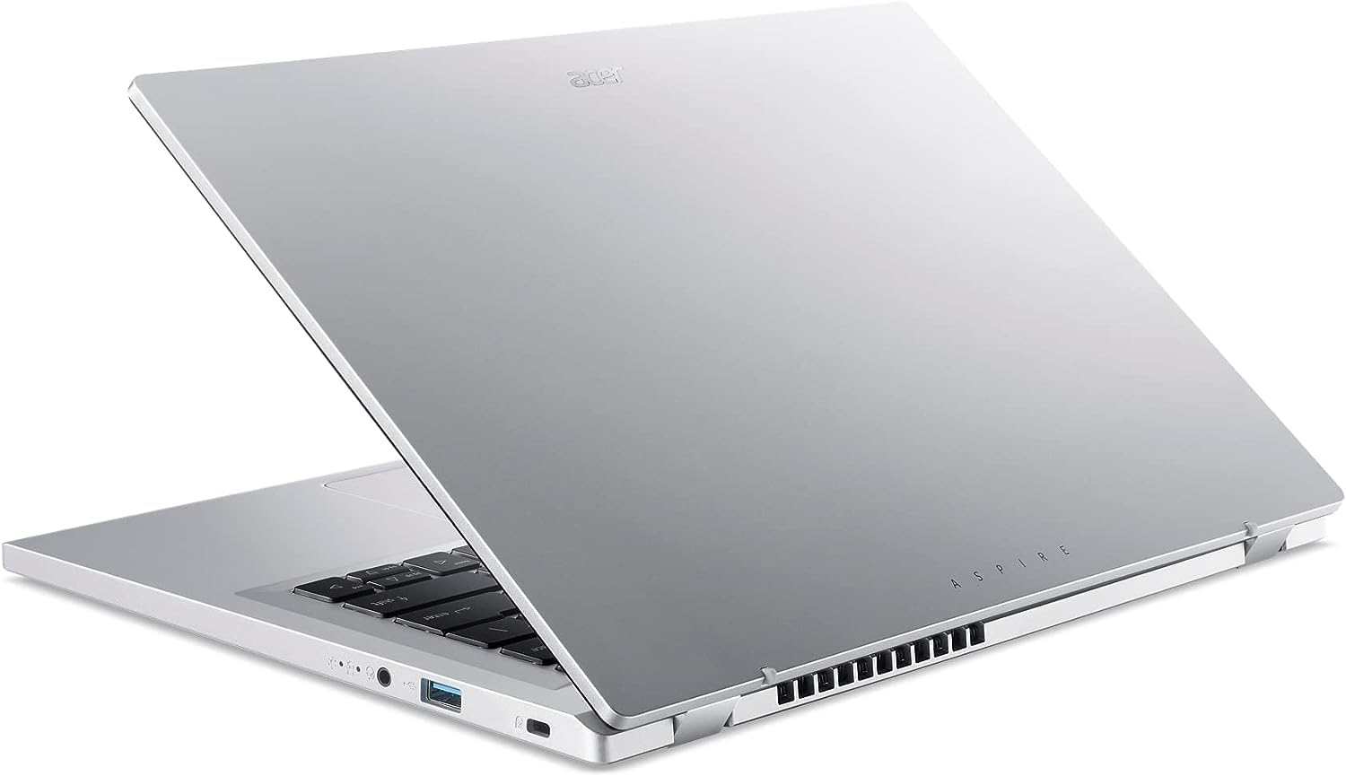 Acer Aspire 3 A314-23P-R3QA Slim Laptop | 14.0 Full HD IPS Display | AMD Ryzen 5 7520U Quad-Core Processor | AMD Radeon Graphics | 8GB LPDDR5 | 512GB NVMe SSD | Wi-Fi 6 | Windows 11 Home,Silver