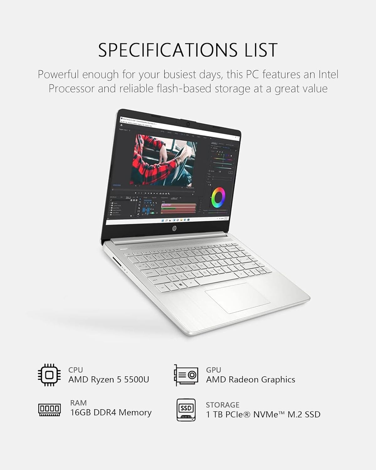 HP 2023 Newest 14 Laptop for Productivity and Entertainment,14 FHD Display, 16GB RAM, 1TB SSD, AMD Ryzen 3 Processor Upto 3.5GHz, Type-C, HDMI, Fast Charge, 10 Hrs Long Battery Life, Windows 11 HP 2023 Newest 14 Laptop for Productivity and Entertainment,14 FHD Display, 16GB RAM, 1TB SSD, AMD Ryzen 3 Processor Upto 3.5GHz, Type-C, HDMI, Fast Charge, 10 Hrs Long Battery Life, Windows 11