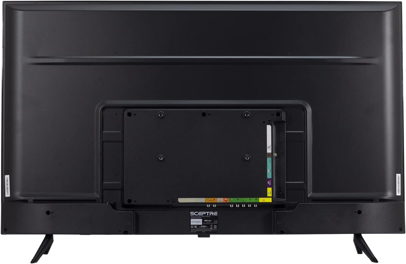 Komodo by Sceptre 43 LED HDTV 3X HDMI 2.0 HDCP 2.2 VESA Wall Mount Ready, Metal Black 2018