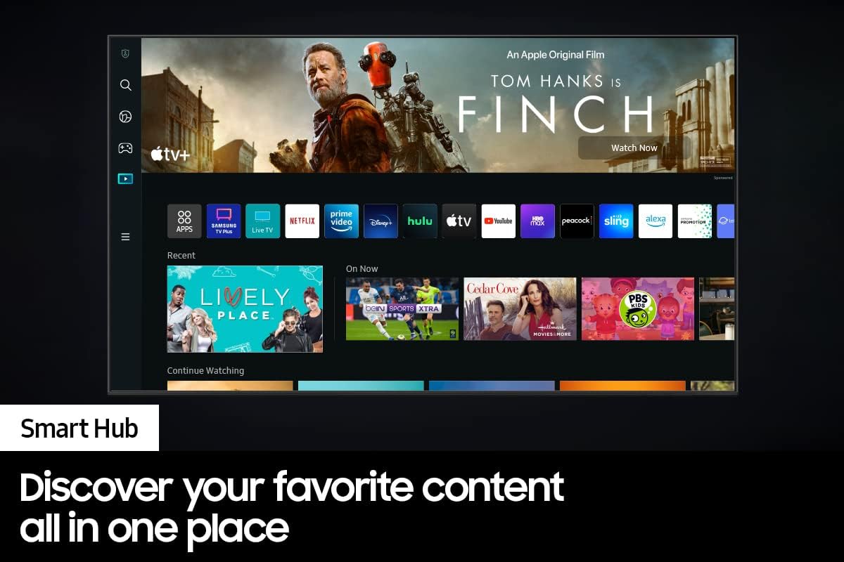 SAMSUNG 65-Inch Class QLED Q60B Series - 4K UHD Dual LED Quantum HDR Smart TV with Alexa Built-in (QN65Q60BAFXZA, 2022 Model), Titan Black