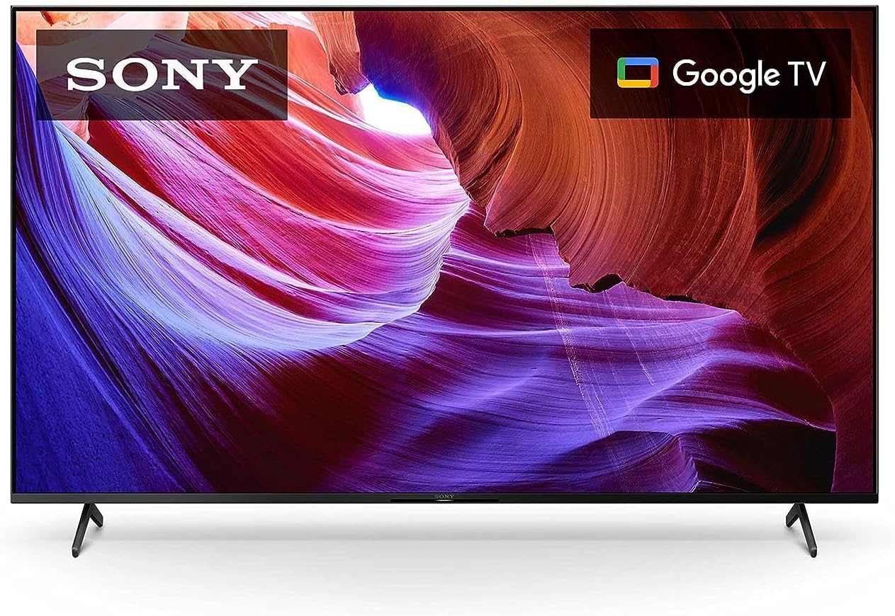 Sony 65 Inch 4K Ultra HD TV X85K Series: LED Smart Google TV with Dolby Vision HDR and Native 120HZ Refresh Rate KD65X85K- Latest Model, Black